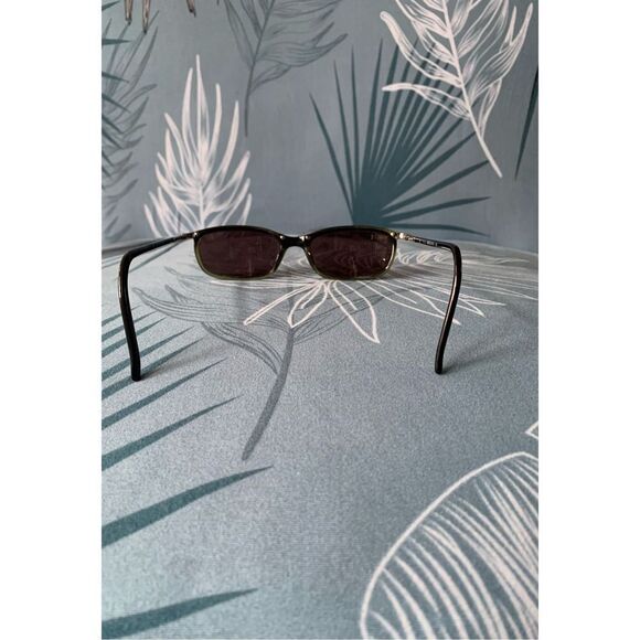 Gucci SUN Eyeglasses Frames GG 1376 R4T 140 Black Green Italy GLASSES HARD CASE - Picture 6 of 10